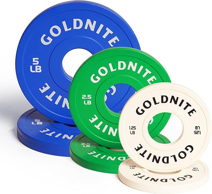 Change Plates Set 1.25LB 2.5LB 5LB Set Fractional Weight Plate Olympic Bumper Plates for Cross