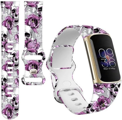 Sport Bands Compatible with Charge 6 /Charge 5 for Women Men,Soft Waterproof Replacement Straps