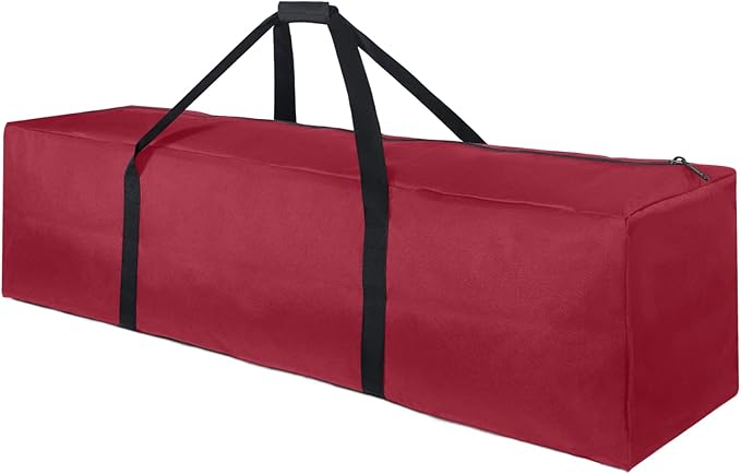 TOPDesign 46 Inch Extra Large Zippered Duffel Bag for Travel Camping Sports Equipment Storage