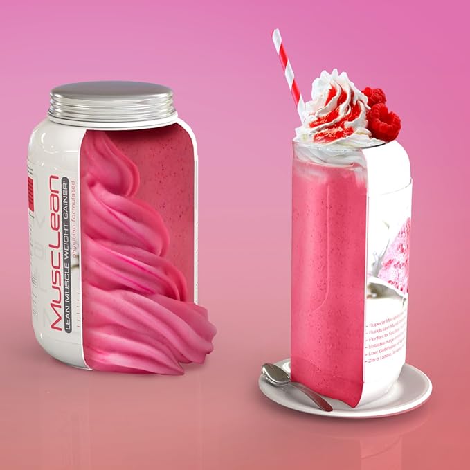 Metabolic Nutrition - Musclean - Milkshake, Whey High Protein Meal Replacement, Maintenance