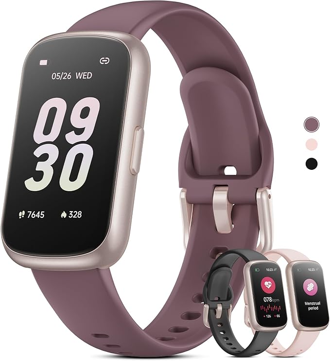 Health Fitness Tracker Smart Watch with 24/7 Heart Rate, Blood Oxygen, Sleep Tracker, Pedometer, 3