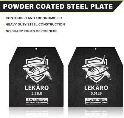 Weighted Vest Plates 5.51/8.81/15.43/20.94LB Pair for Weight Vests, Strength Training, Heavy