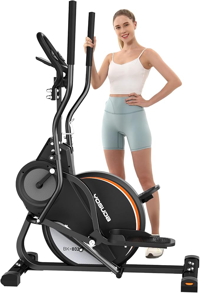 YOSUDA Elliptical Exercise Machine, 3-in-1 (Elliptical + Cardio Climber + Stair Stepper) Elliptical