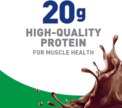 BOOST High Protein with Fiber Ready to Drink Complete Nutritional Drink, Rich Chocolate, 8 fl oz