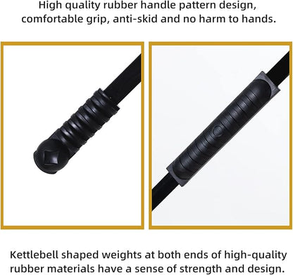 Elastic Fitness Stick Elastic Bar Body Exercise Bar Muscle Training for Exercise Tremor Stick