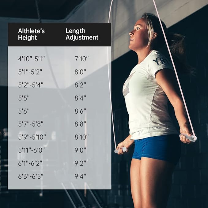 𝐒𝐩𝐞𝐞𝐝 𝐉𝐮𝐦𝐩 𝐑𝐨𝐩𝐞 𝐟𝐨𝐫 𝐅𝐢𝐭𝐧𝐞𝐬𝐬 - Skipping Rope for Women Men Exercise with