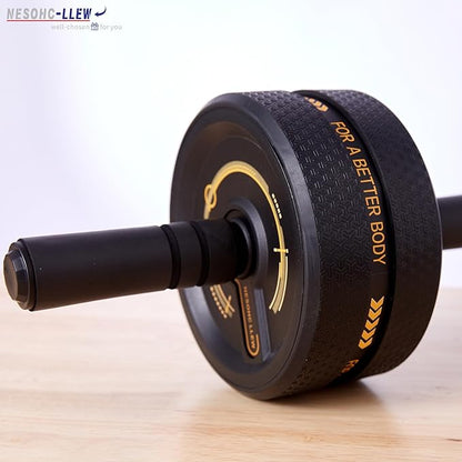 Upgraded Ab Roller Wheel. Abdominal Training Roller for Men/Women, Abdominal Wheels Widened to 3.4