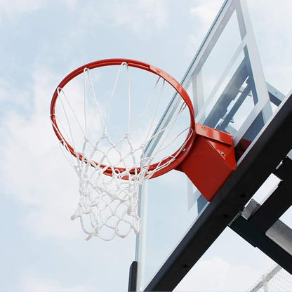 Professional 180º Heavy Duty Breakaway Basketball Rim，18 inch Single Spring Flex Rim Goal