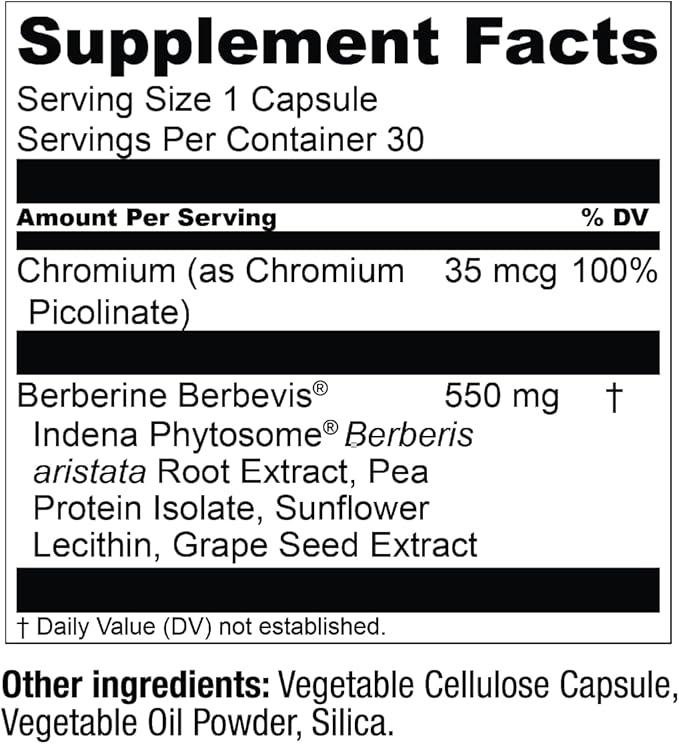 Live Conscious Berberine Phytosome - Advanced & Bioavailable Berberine Formula, Optimal Energy