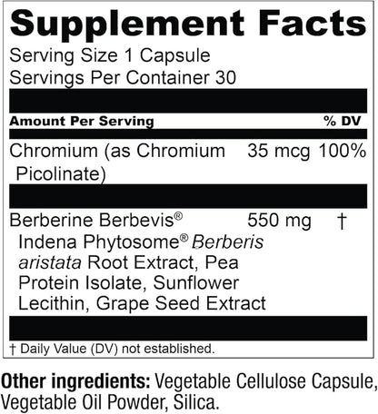 Live Conscious Berberine Phytosome - Advanced & Bioavailable Berberine Formula, Optimal Energy