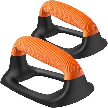 Kipika Push Up Bars, Pushup Stands With Thickened Soft Plastic Handle, Stable and Non-Slip Base