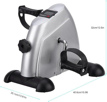 Mini Exercise Bike, himaly Under Desk Bike Pedal Exerciser Portable Foot Cycle Arm & Leg Peddler