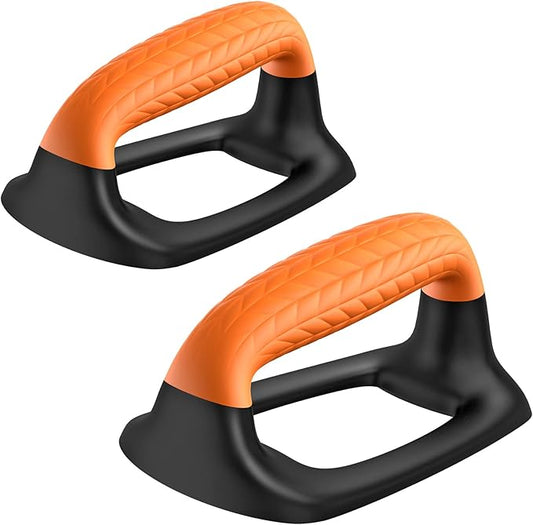 SELEWARE Push Up Bars Pushup Stands Handstand Bars, Soft Rubber Handle Provide Comfy Grip, Fit for
