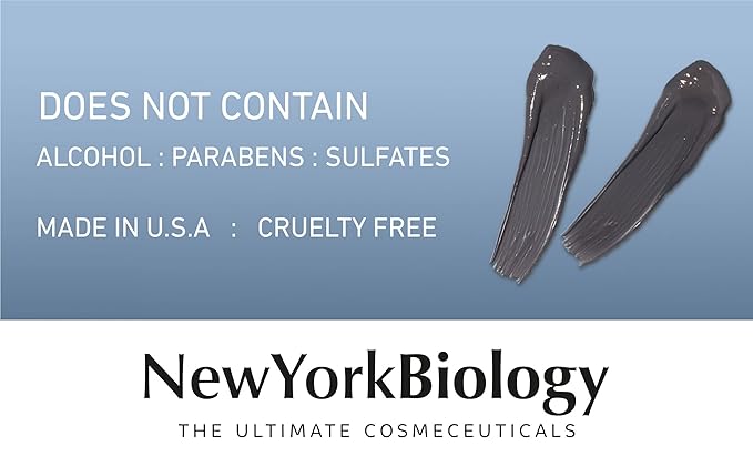 New York Biology Dead Sea Mud Mask for Face and Body | with Turmeric Oil | Spa Quality Pore Refiner
