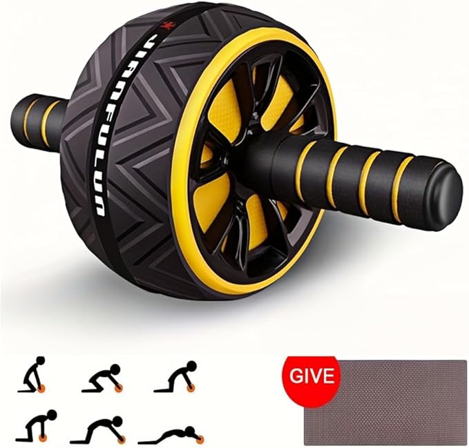 Ab Roller Wheel - Core & Chest Muscle Training Wheel, Abs Workout Equipment, Fitness Equipment for