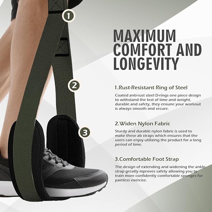 LEEKEY Resistance Bands, Exercise Bands with Handles,Pull Up Assist Bands - Bands for Working