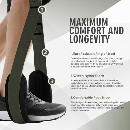 LEEKEY Resistance Bands, Exercise Bands with Handles,Pull Up Assist Bands - Bands for Working