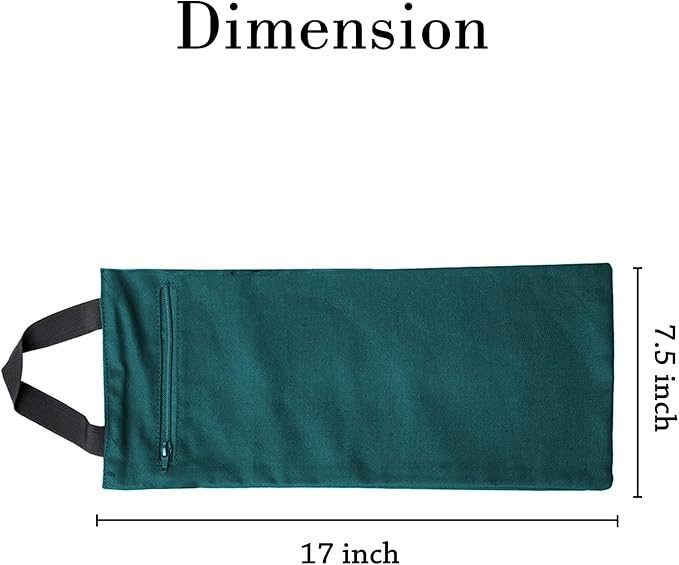 Yoga Sand Bag, Cotton Unfilled for Yogas, Weights & Resistance Training, Portable Weightlifting