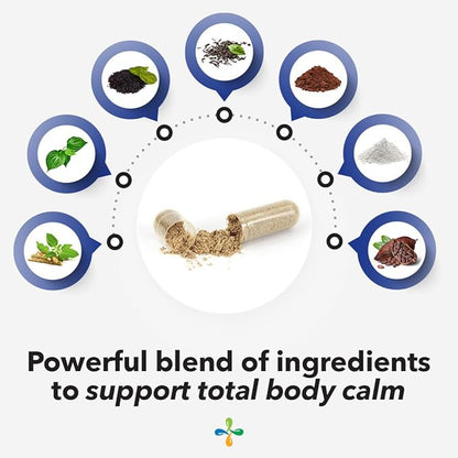 Anxie-T Plus - Extra Strength Stress Relief Supplement - Supports Mood & Mental Focus - Feel Calm