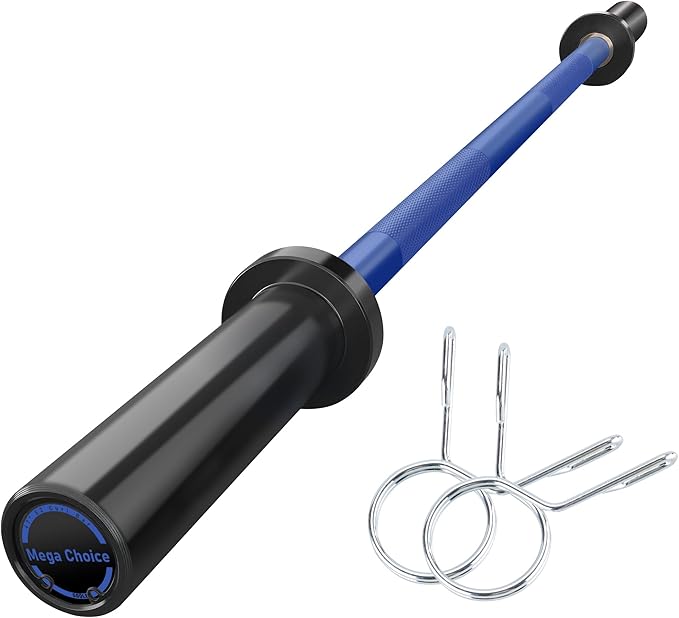 Barbell Bar for Weightlifting - 7FT Heavy Duty (1500LB/700LB), 4FT Short (500LB), 47" EZ Curl Bar