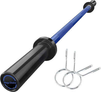 Barbell Bar for Weightlifting - 7FT Heavy Duty (1500LB/700LB), 4FT Short (500LB), 47" EZ Curl Bar