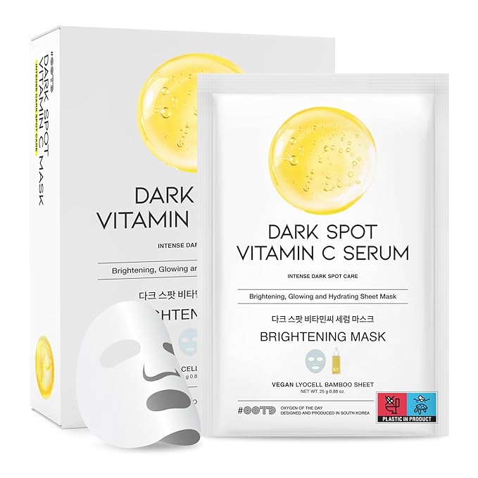 #OOTD Vitamin C Revitalizing Hydrating Sheet Mask (10pcs) - Face Mask Korean Skincare Facial Sheet