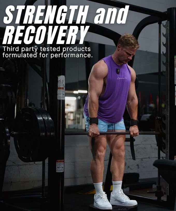 Ekkovision Creatine Monohydrate Powder, Micronized, Puckin' Blue Razz, Pre Workout & Post Workout