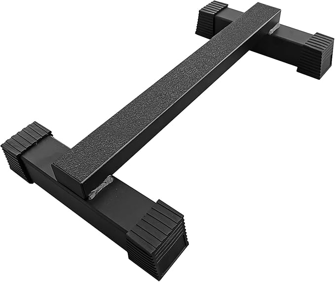 Steel Calf Raise Bar, Standing Machine for Stretching, Squat, Foot Stretch, Anti-Slip Solid Block