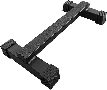 Steel Calf Raise Bar, Standing Machine for Stretching, Squat, Foot Stretch, Anti-Slip Solid Block