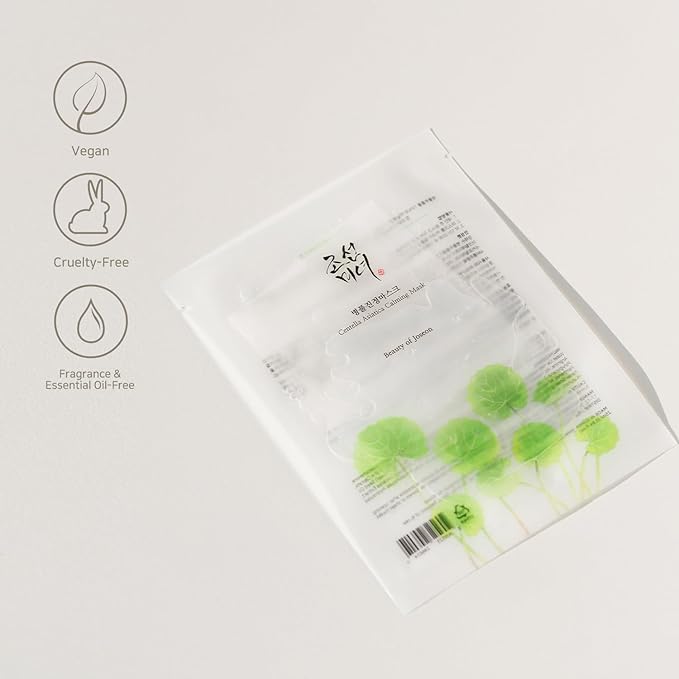 Beauty of Joseon Centella Asiatica Calming Mask Daily Moisturizing Soothing Cica Face Sheet Mask