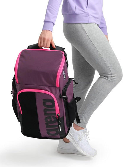 ARENA Spiky III Backpack 45 Swimming Athlete Sports Gym Rucksack Large Training Gear Equipment Swim