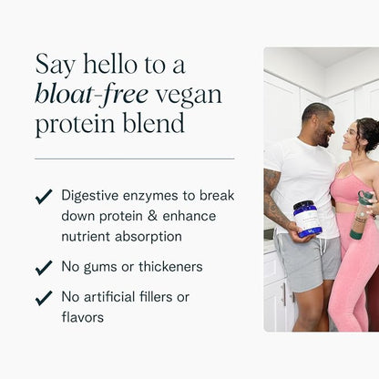 Ora Organic Vegan Protein Powder - 23g Plant Based Pea Protein + Superfood for Women and Men