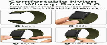 EDUFRO HANDMADE PLUSH GIFTS & HEARTFELT MESSAGES Comfortable Nylon Replacement Strap for Fitness