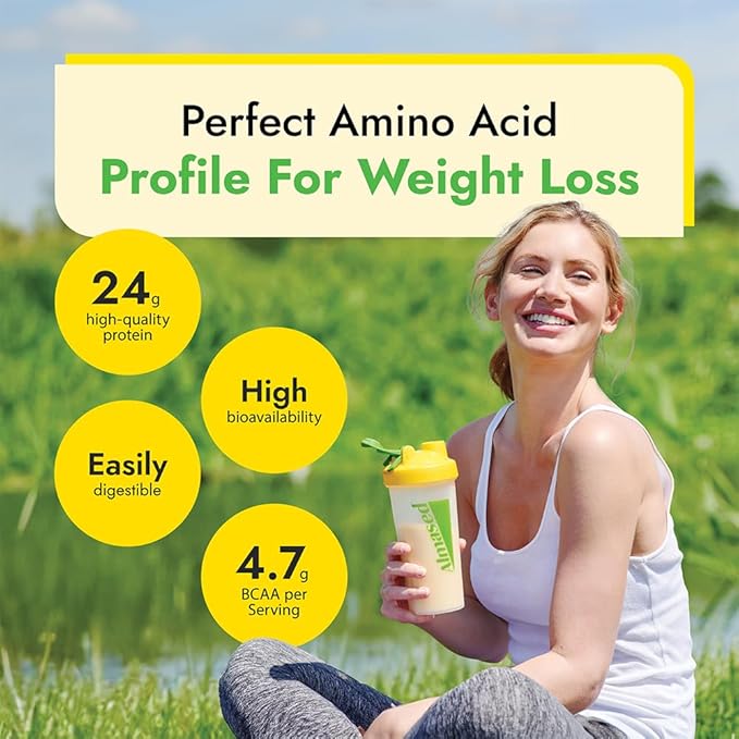 Almased Protein Powder for Weight Loss Kit for Men & Women, Natural Meal Replacement Shake for