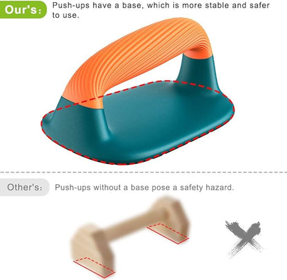 Dolibest Push Up Bars, Pushup Stands with Comfortable Push Up Handles, Bottom Anti-Slip Pad