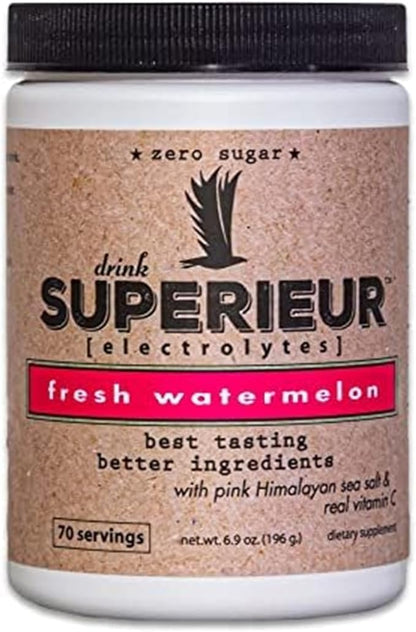 Superieur Electrolytes ??Plant Based Electrolyte Supplement w/Sea Minerals for Hydration & Recovery