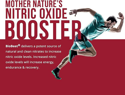 BioBeet® Beet Juice (Black Cherry Flavor) Max Strength 20x High Concentration than Beet Root Powder