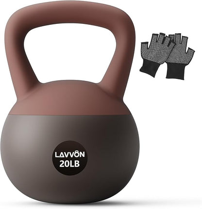 Soft Kettlebell - Cushioned Impact-Resistant Base and Anti-Slip, Kettle bell Anti-Slip Grip Weight
