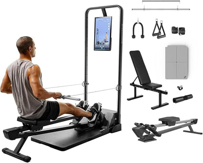 Gym Monster Smart Home Gym, Multifunctional Strength Training Machine, Smith Machine Power Cage