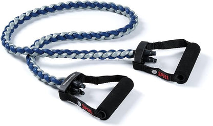 SPRI Braided Xertube Resistance Bands – Premium Exercise Band for Men & Women – Workout Equipment