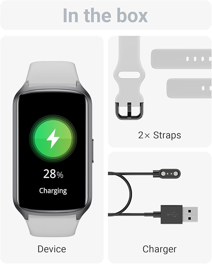 Health Fitness Tracker with 24/7 Heart Rate, Blood Oxygen, Blood Pressure, Sleep Tracker, 5ATM