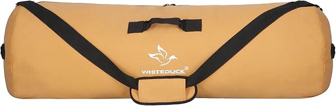 WHITEDUCK HOPLITE Heavy Duty Military Canvas Duffel Bag, Army Cargo Style, Foldable Tactical