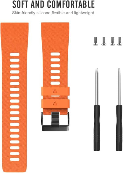 Compatible with Garmin Forerunner 35 Band,Solf Silicone Replacement Bands for Garmin Forerunner 35