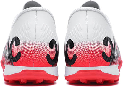 Men's High Top Soccer Shoes FG Long Spikes Adult Football Shoes Lightweight Professional Athletic