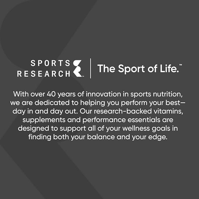 Sports Research Creatine Monohydrate - Gain Lean Muscle, Improve Performance and Strength and