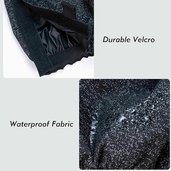 Ankle Gaiters,Lightweight Adjustable Leg Gaiters for Men Women, Waterproof Hiking Gaiters for