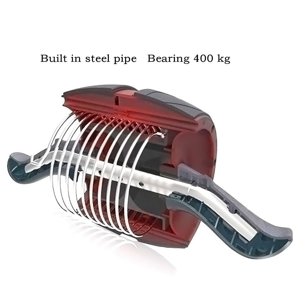 Perfect Fitness Ab Carver Pro Roller Wheel With Built In Spring Resistance, At Home Core Workout
