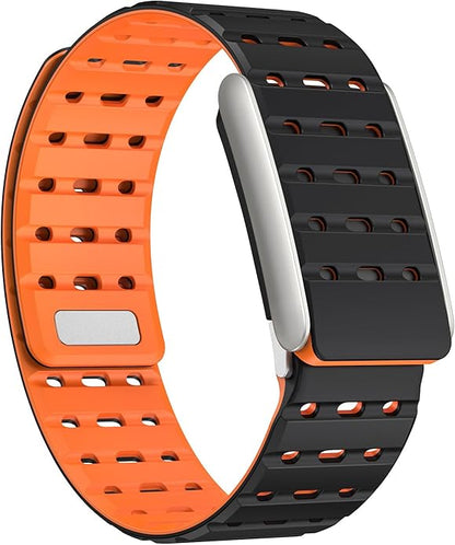 Silicone Bands Compatible with WHOOP 5.0 One and Peak, Adjustable Soft Comfortable Breathable