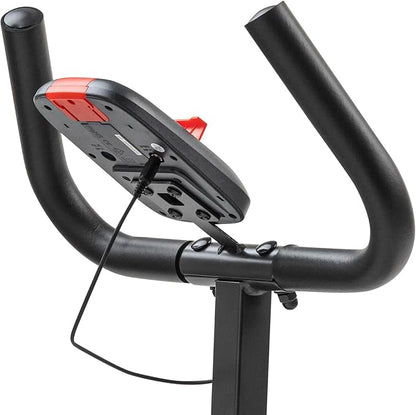 Sunny Health & Fitness Stair Stepper w/Handlebar, Extended Step Range Climber Machine for Legs
