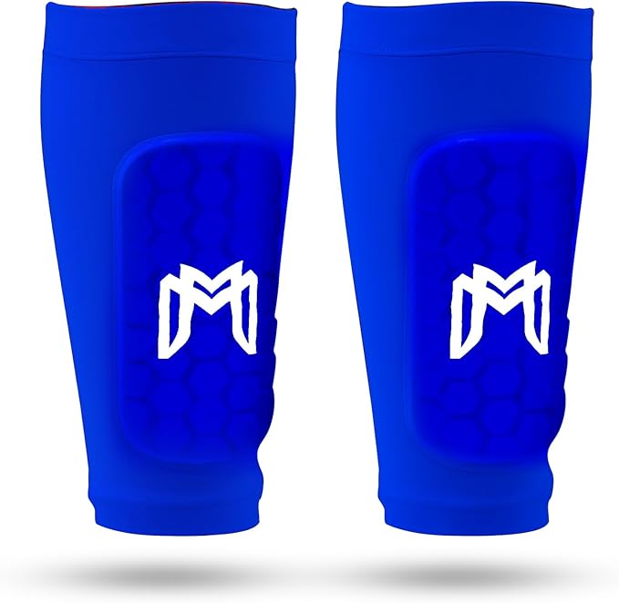 Mini Shin Guards Soccer – Built in Shin Pad Sleeves for Mens, Women, Teens - Small Shin Guards